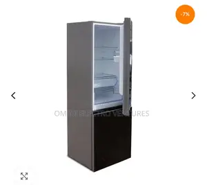 Brand New Roch Double Door Mirror Fridge With Dispenser