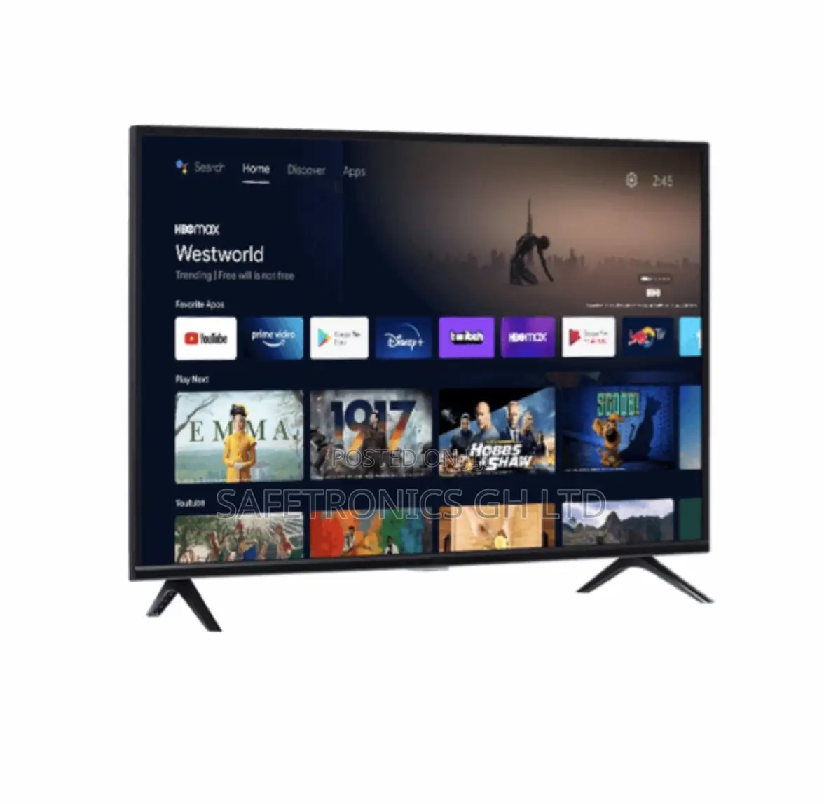 Android Sleek 65 Inch Smart Led Asano Tv