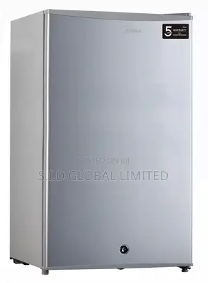 Awesome MIDEA-93LTR-TABLE-TOP-FRIDGE-WHITE-HS-121LN-RETRO
