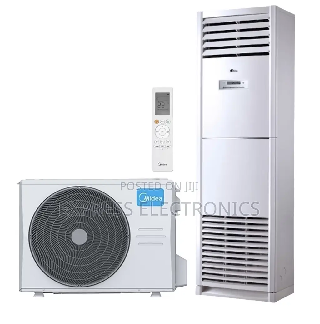 3.5)Hp Split R410 Gas Midea Floor Air Conditioner