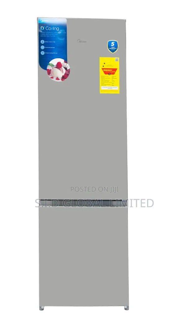 Adorable MIDEA-262-LTR-DOUBLE-DOOR-BOTTOM-FREEZER