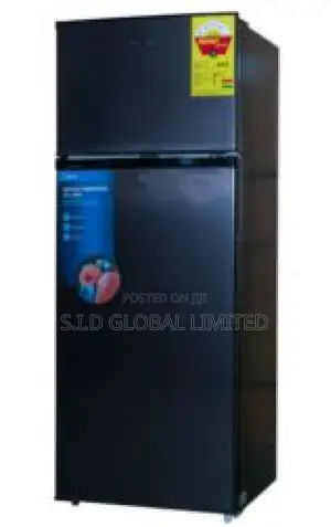 Newest MIDEA-128LTR-DOUBLE-DOOR-TOP-MOUNT-FRIDGE