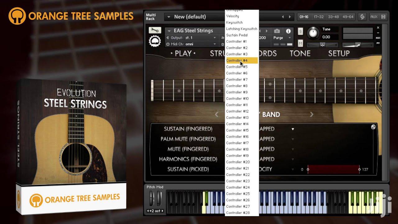 Guitar Sample Library For KONTAKT