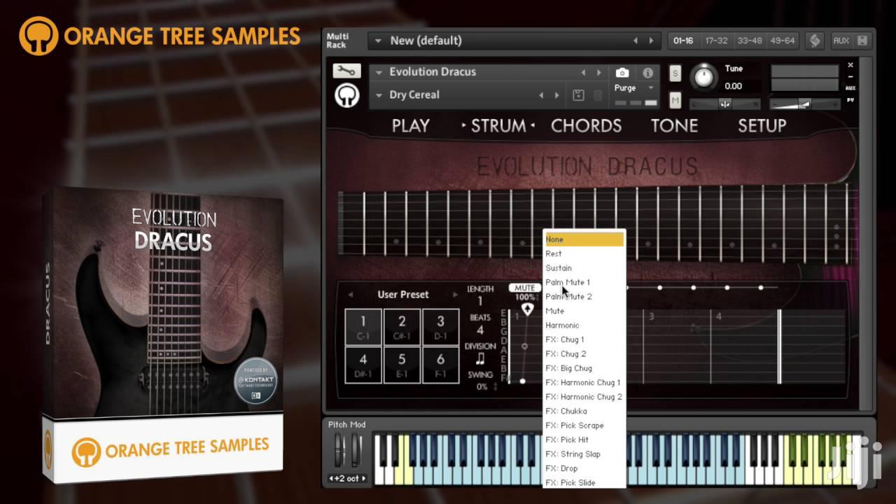 Guitar Sample Library For KONTAKT