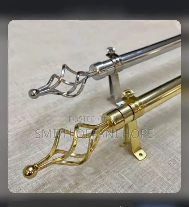 . “Upgrade Your Drapes With Elegant Curtain Rods”