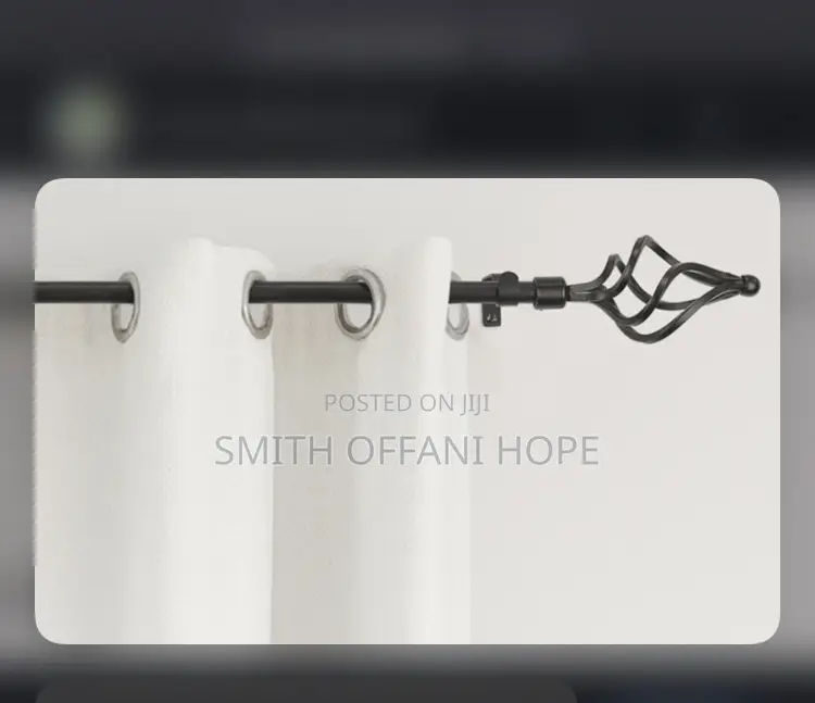 “Hang Your Curtains in Style With Our Rods”