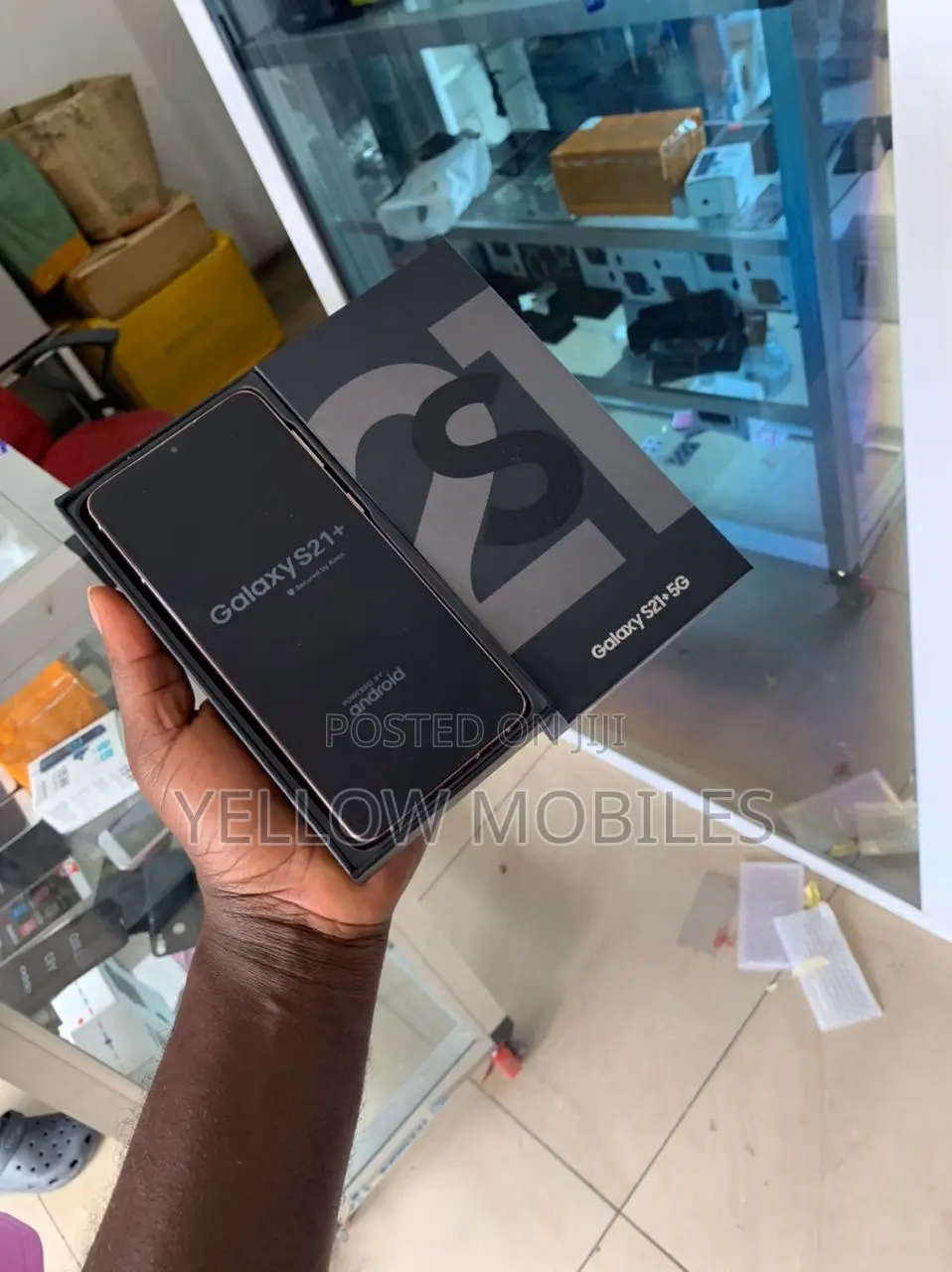 New Samsung Galaxy S21+ 5G 128 GB Blue