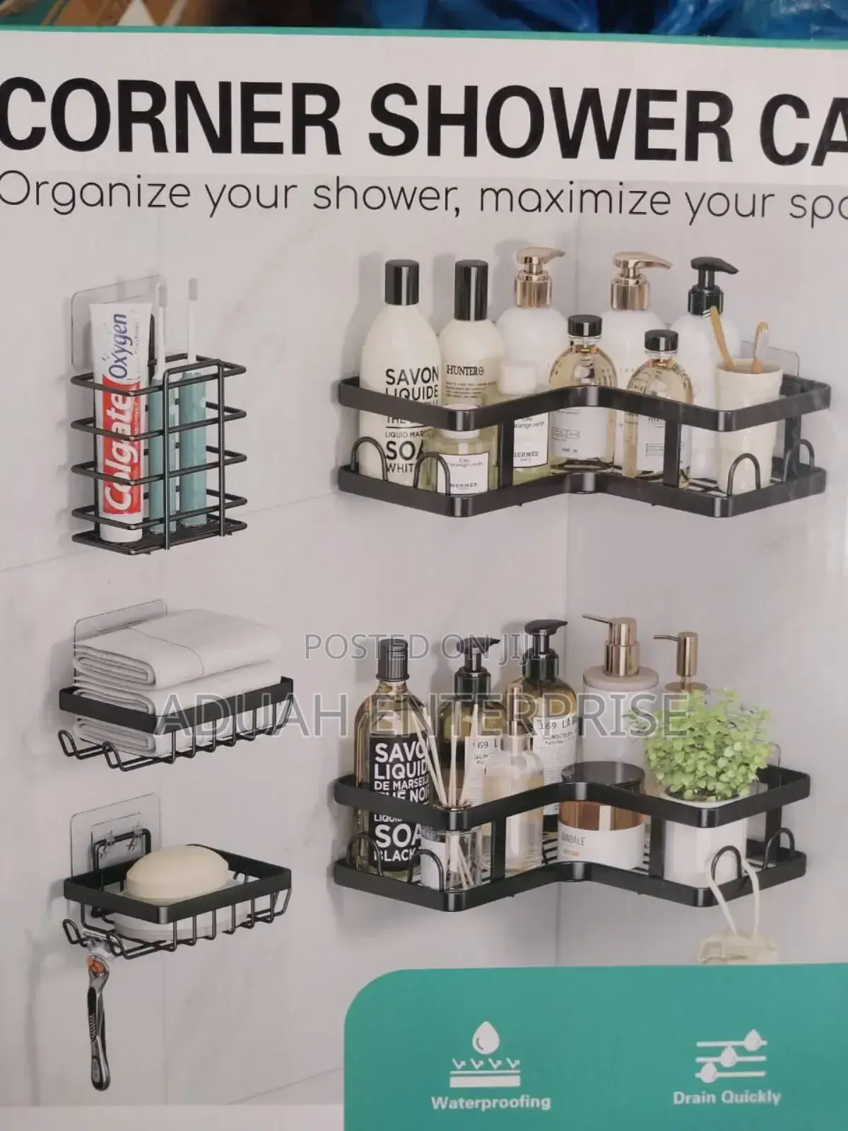5 in 1 Bathroom Organiser