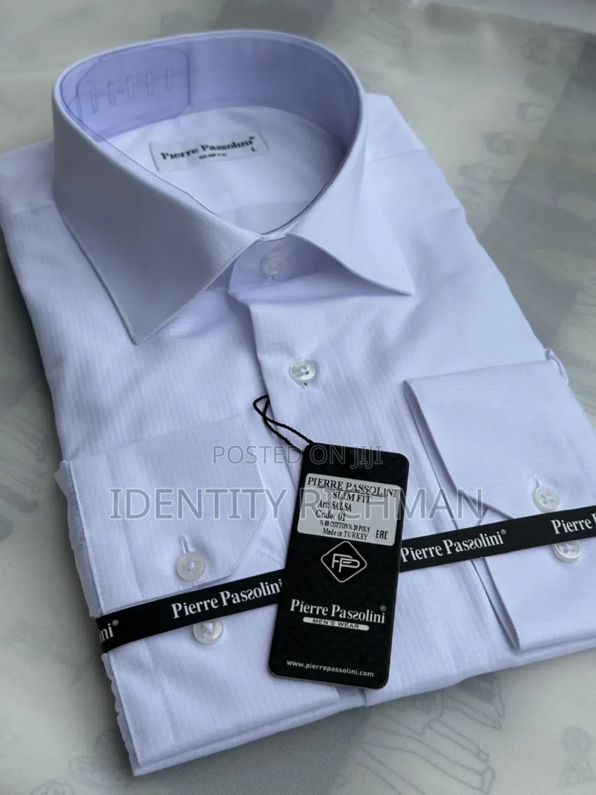 Men Long Sleeves White Shirts