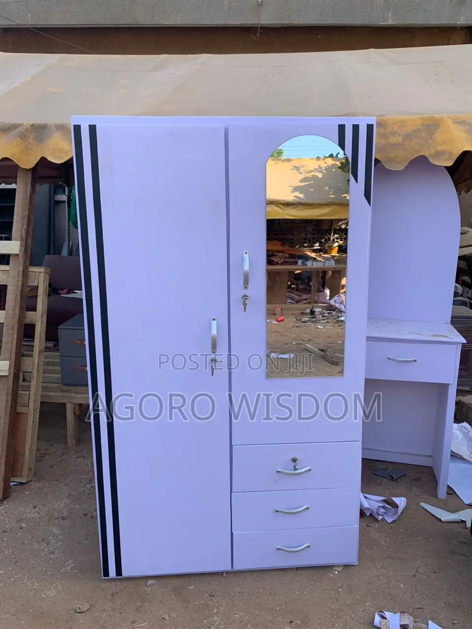 It's Available Double Doors Wardrobe