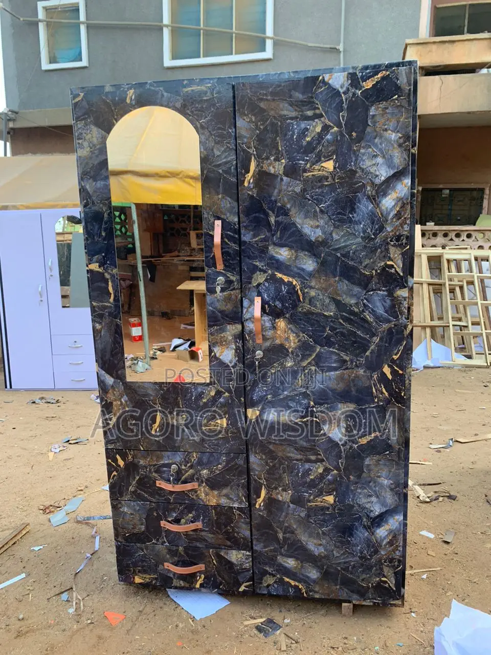 It's Available Double Doors Wardrobe