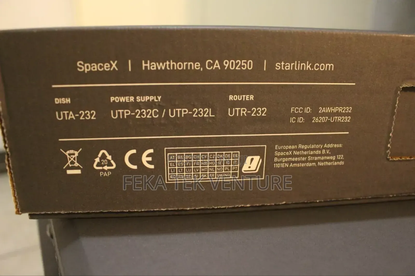 Starlink Gen 3 Standard Kit Router Dish Utr-232 Gen 3