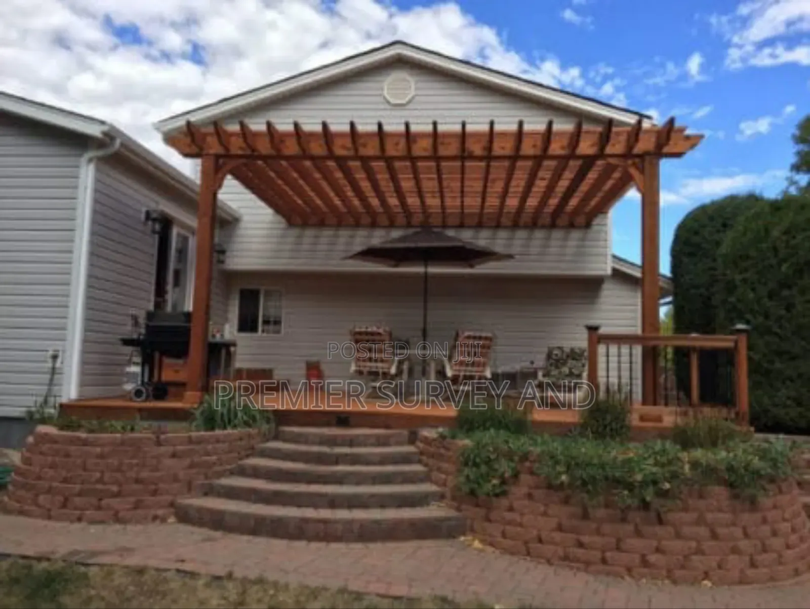 Home Garden Pergola Installation