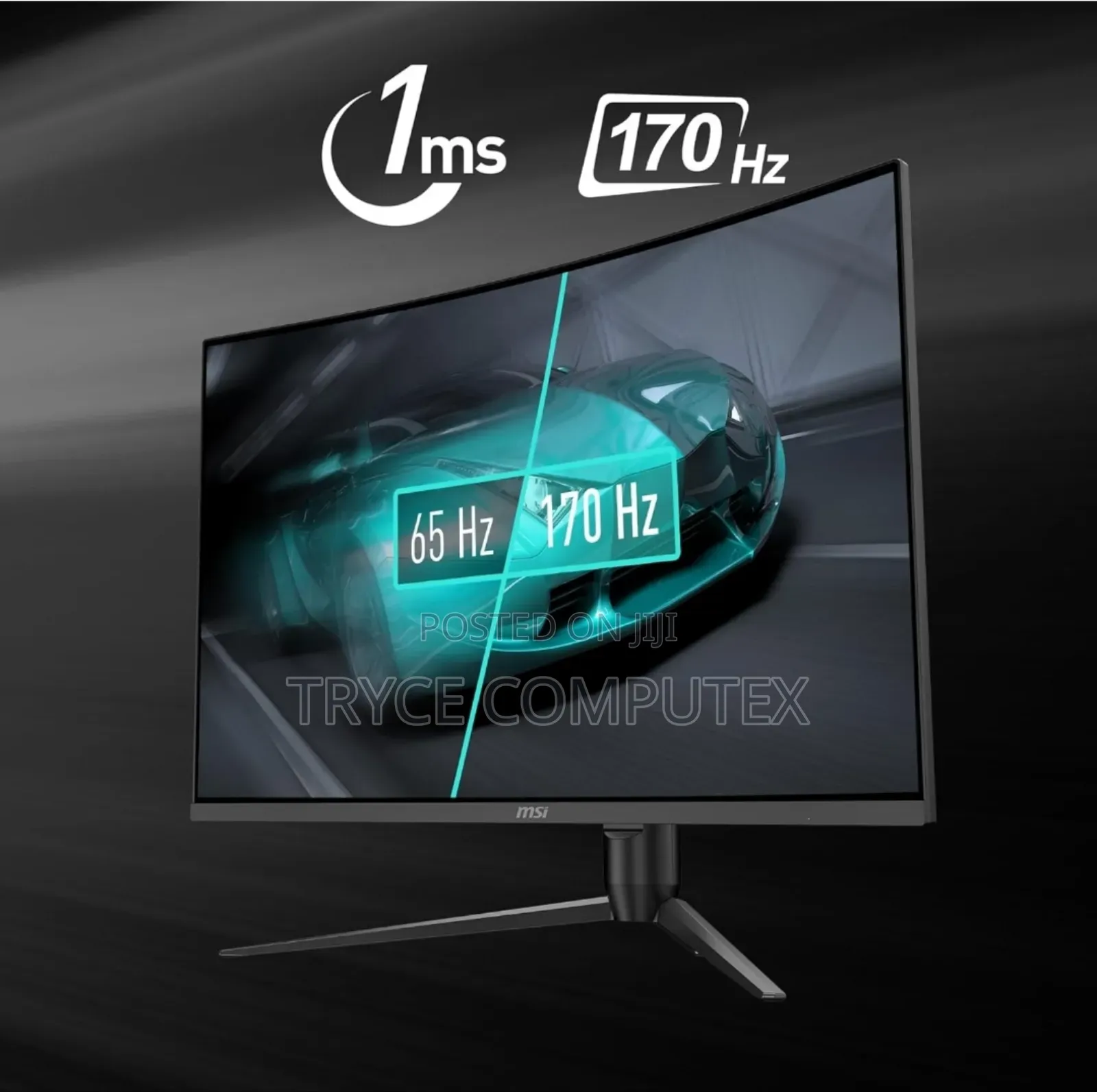 Msi 32inch 170hz Curved Monitor