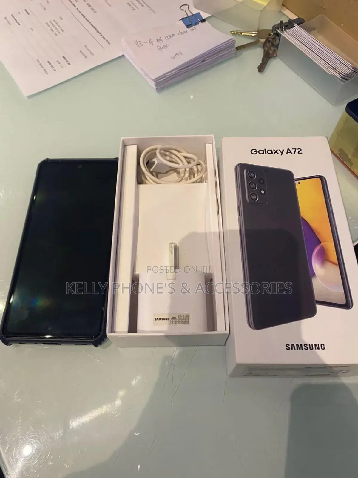 New Samsung Galaxy A72 256 GB Black