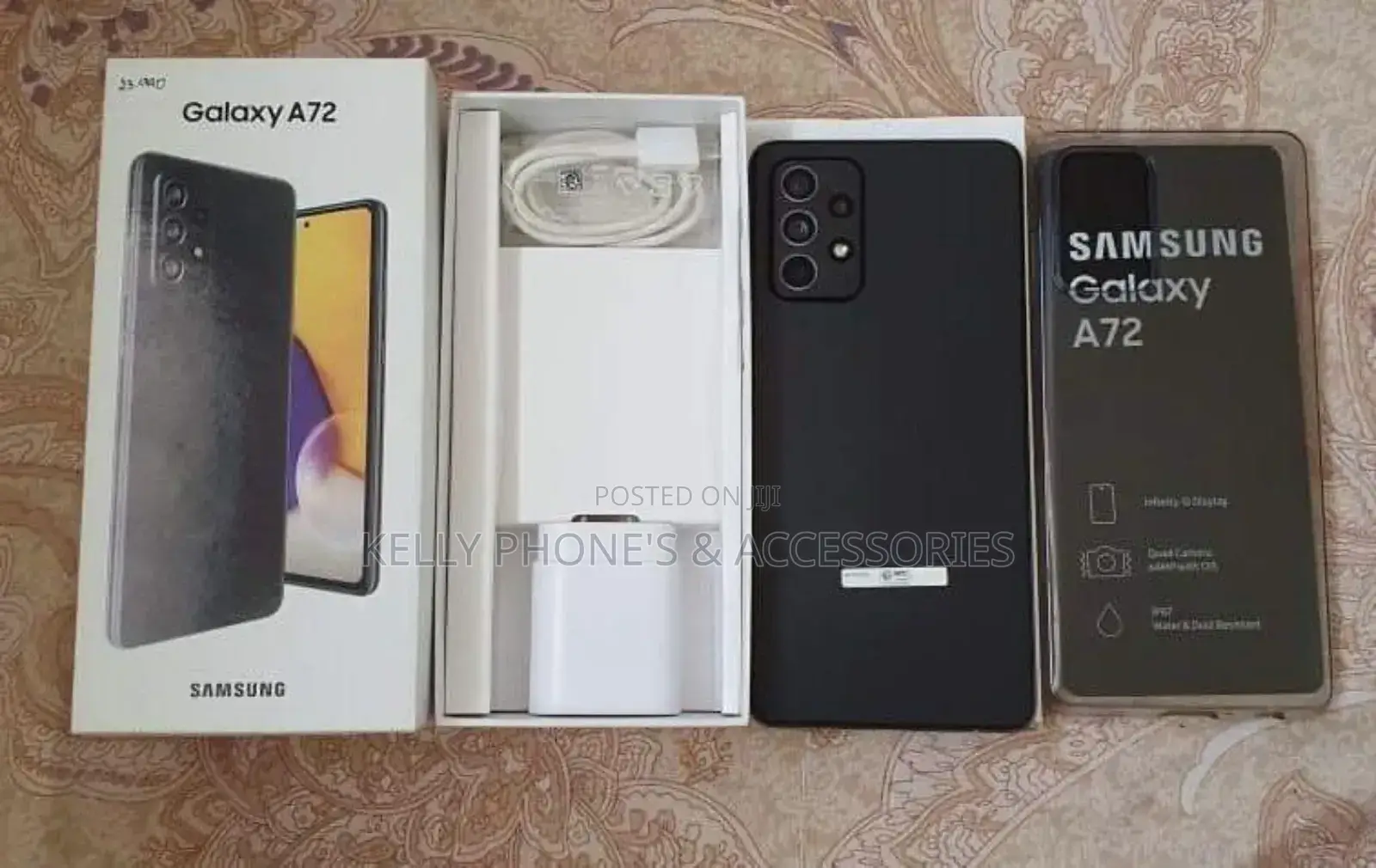 New Samsung Galaxy A72 256 GB Black