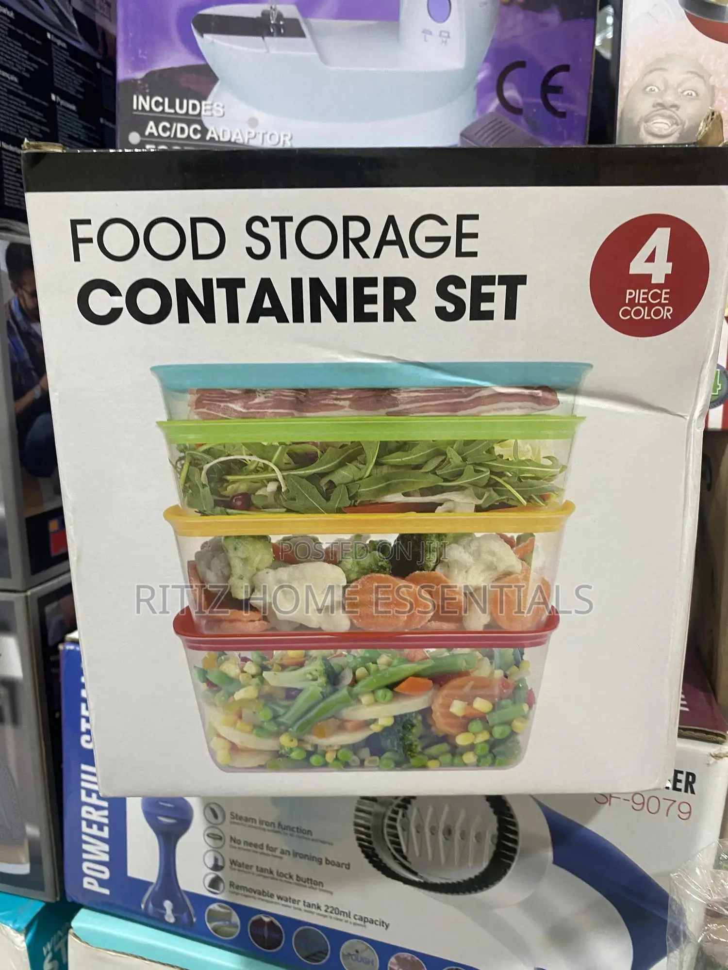 4 Set Food Storage Containers