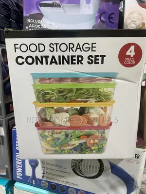 4 Set Food Storage Containers
