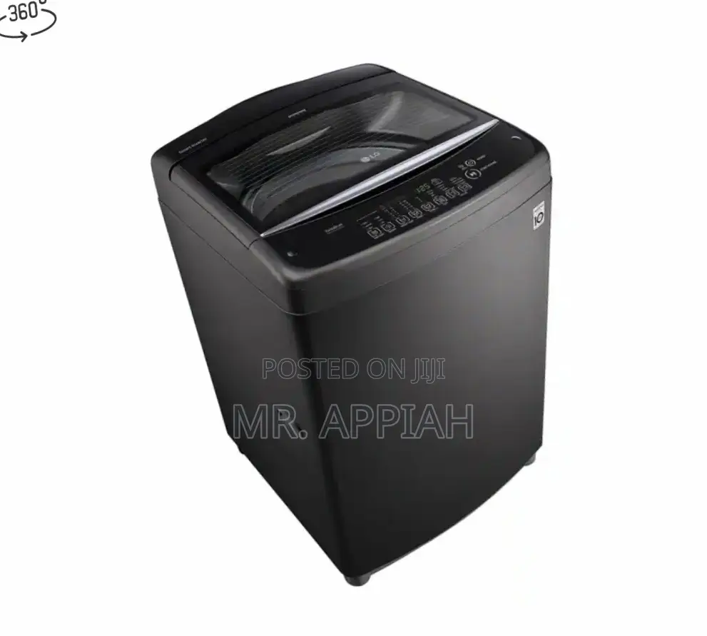 Quality Lg T1466NEHT2A 14kg Top Load Washing Machine,Black