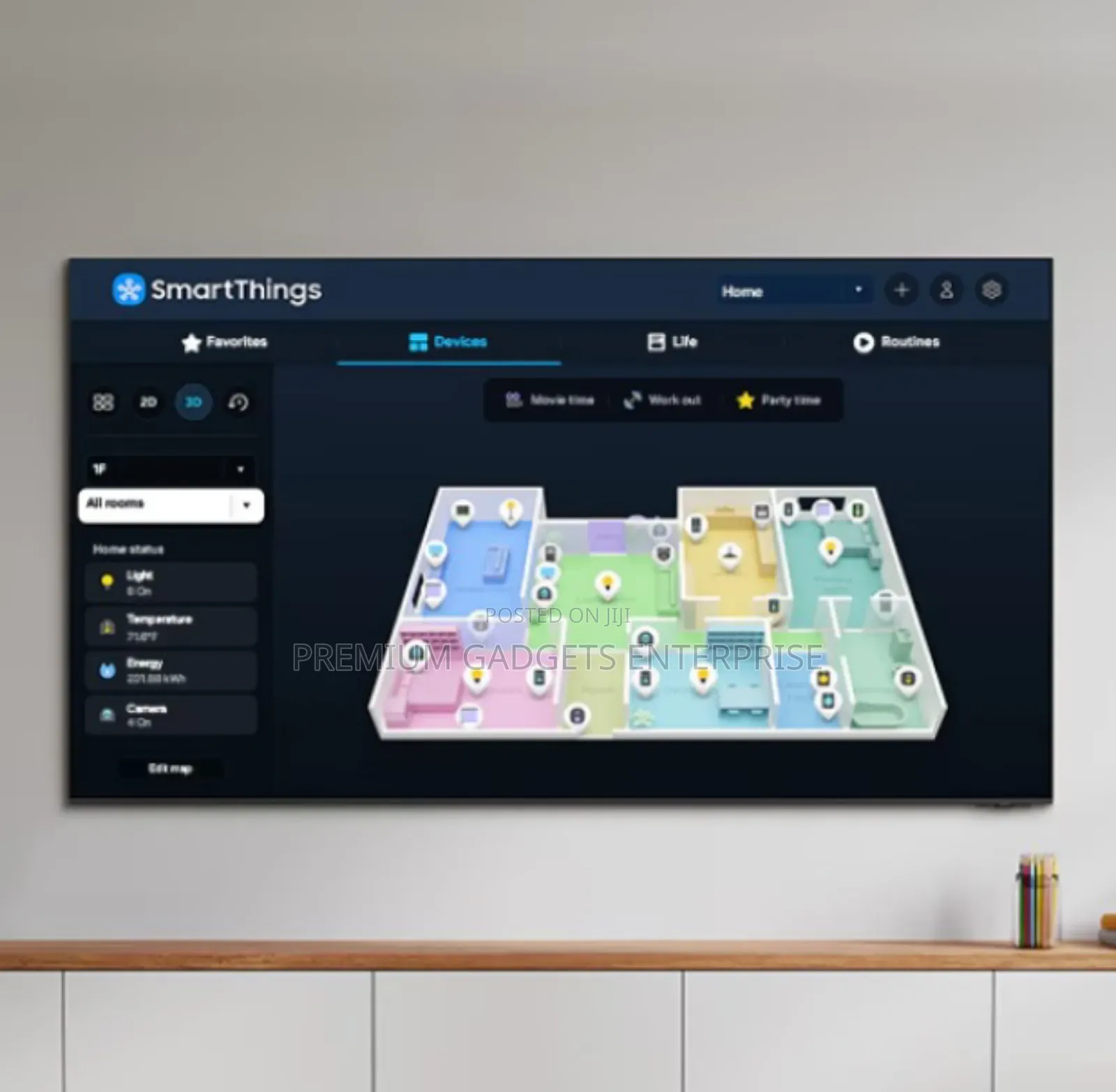 Samsung 65" 2025 Model 65u8000f Crystal Uhd Smart Tizen