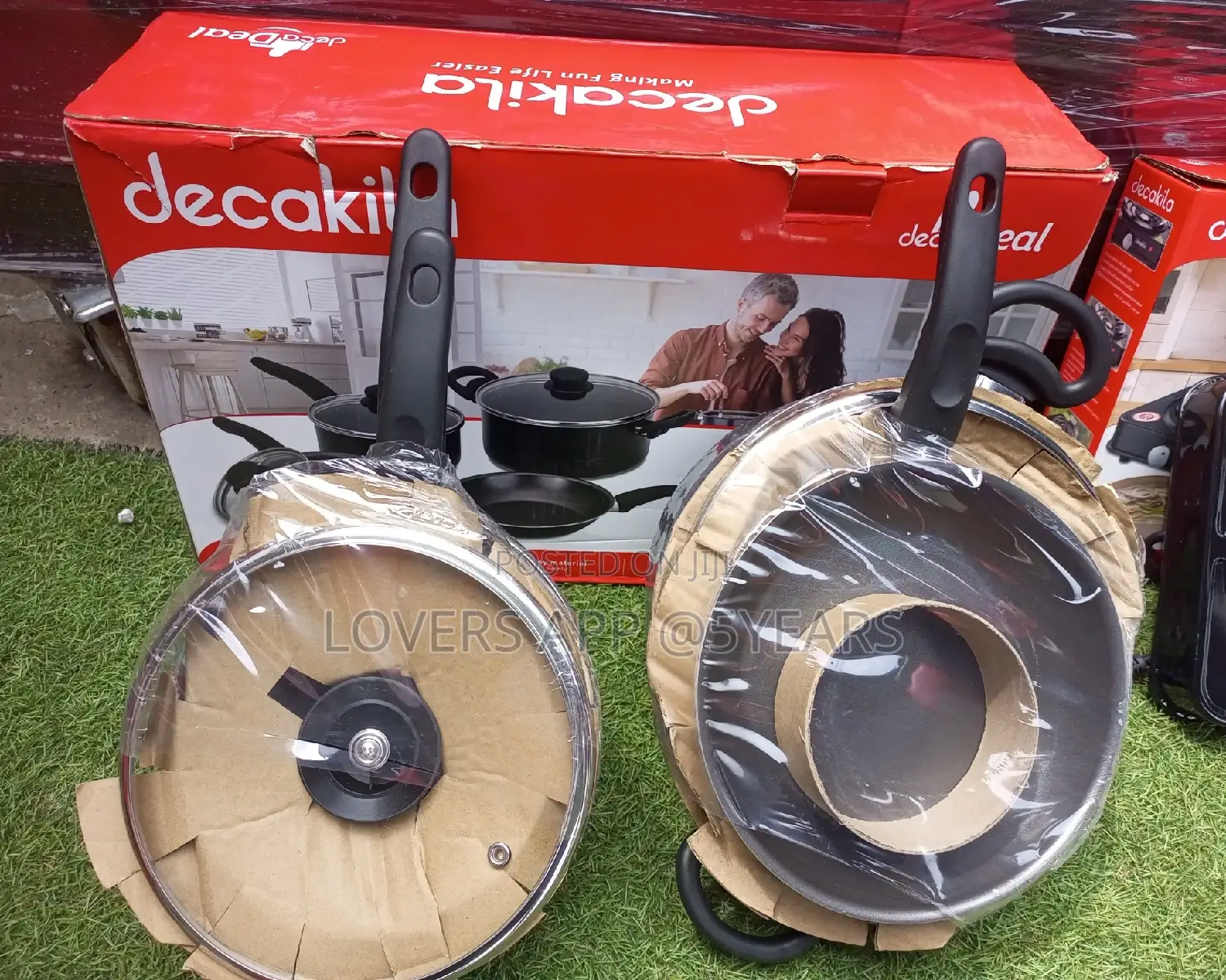 Decakila 7pcs Non-Stick Cookware Set,Non_stick Cookware.
