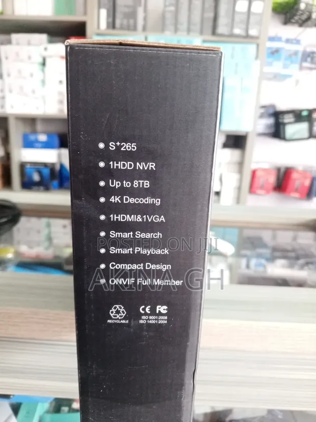 Tiandy 8ch Poe NVR Tc-R3108 2