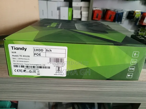 Tiandy 8ch Poe NVR Tc-R3108 3