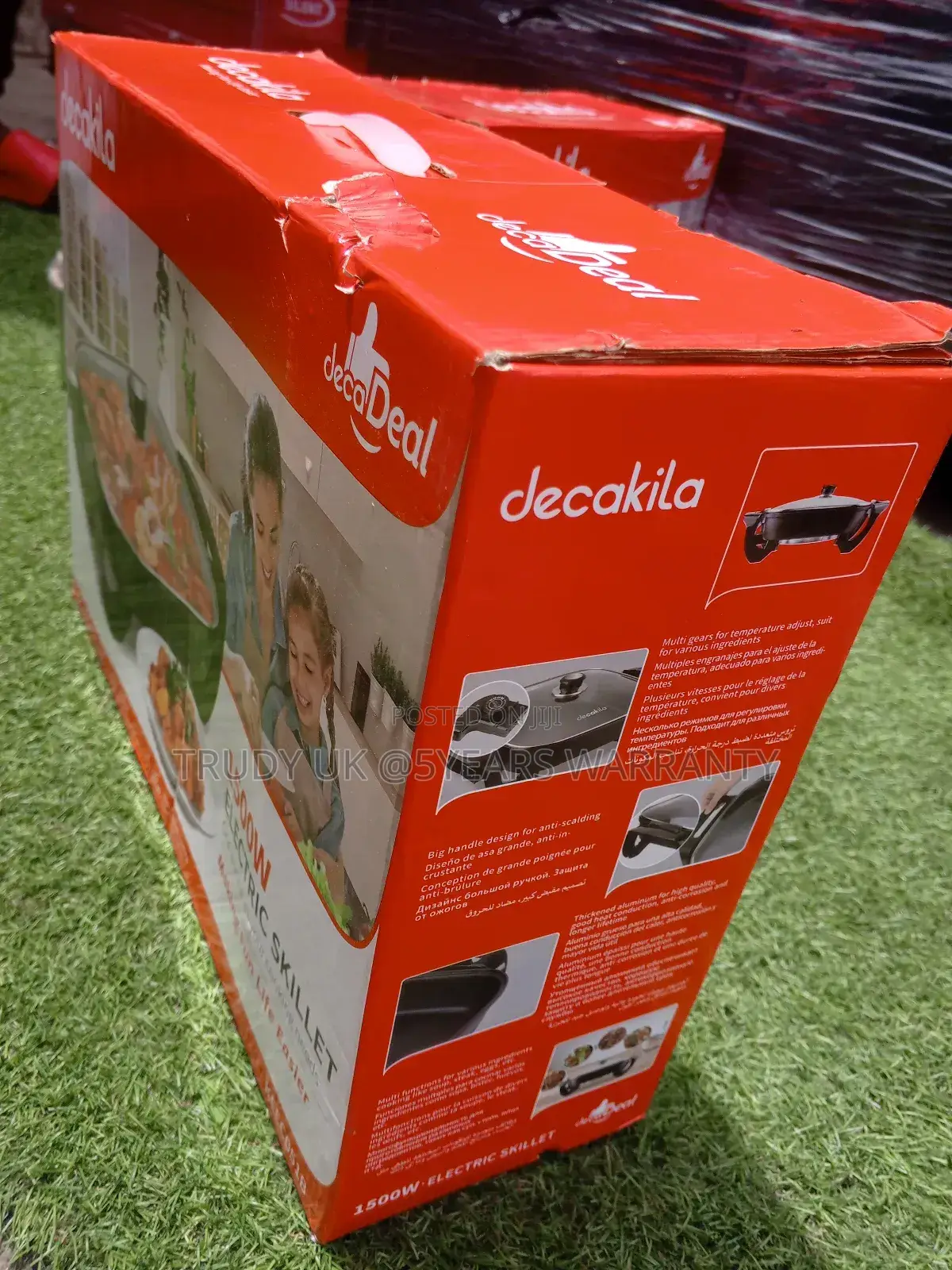 KEEC051B Decakila Electric Skillet Electric Skillet