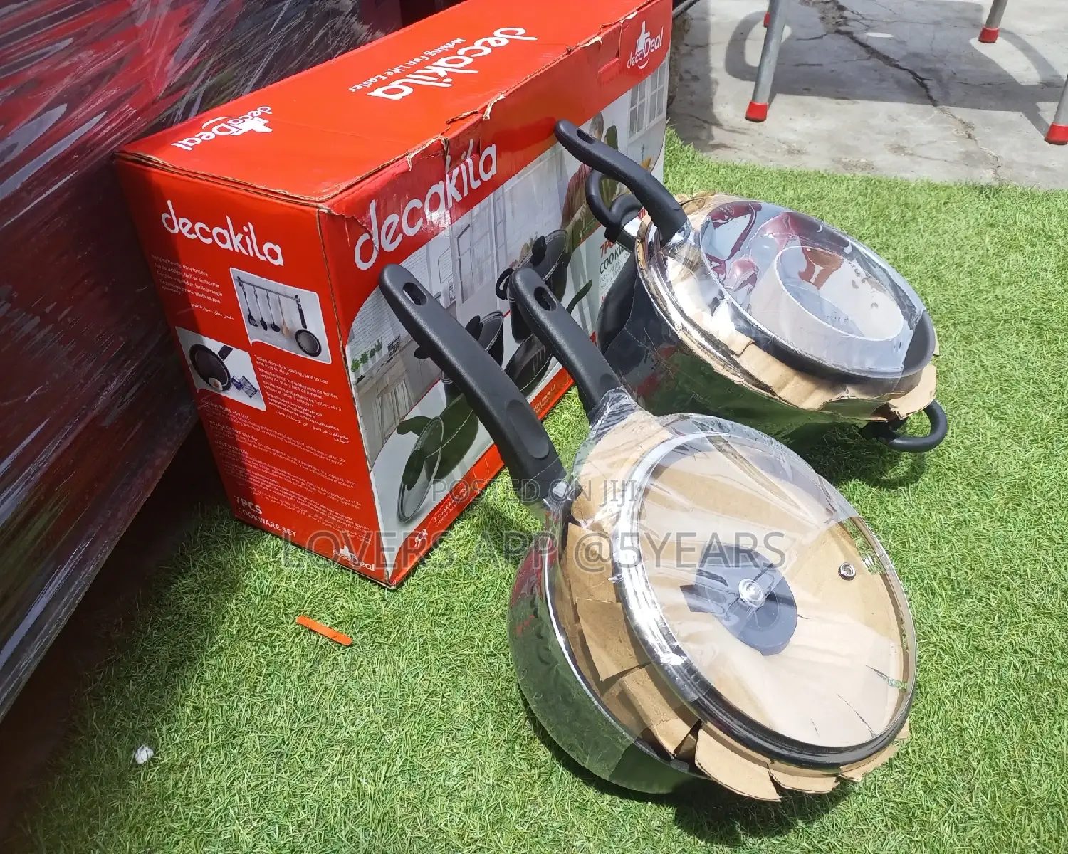 Decakila Kitchen Appliances Non Stick Cookware Set Cookware.