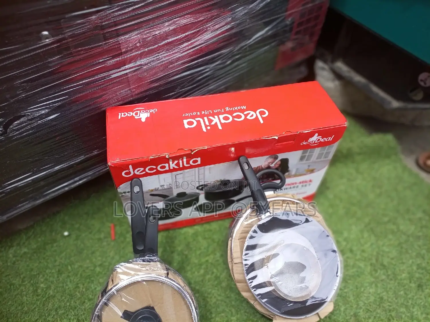 Original Cookware Set Decakila 7pcs Affordable Cookware Set.