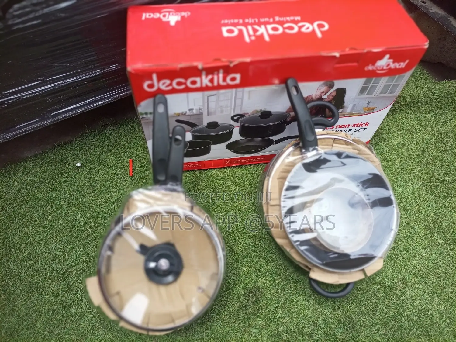 Original Cookware Set Decakila 7pcs Affordable Cookware Set.