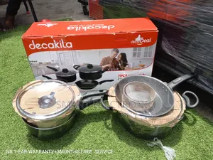 7pcs Non-Stick Decakila Cookware Set Cookware Set Affordable