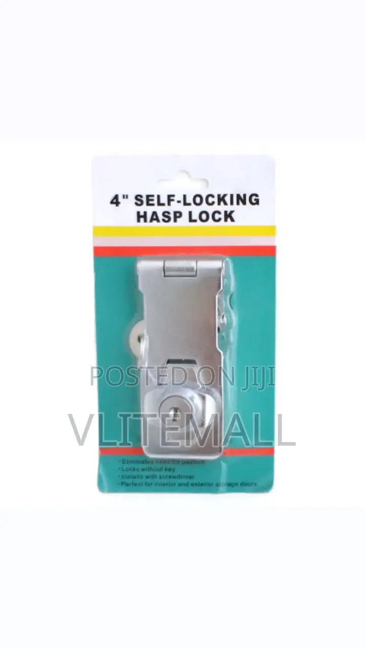 Self Locking Hasp Lock