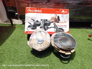 Decakila Cookware Set Cookware 7pcs Non-Stick Super Strong