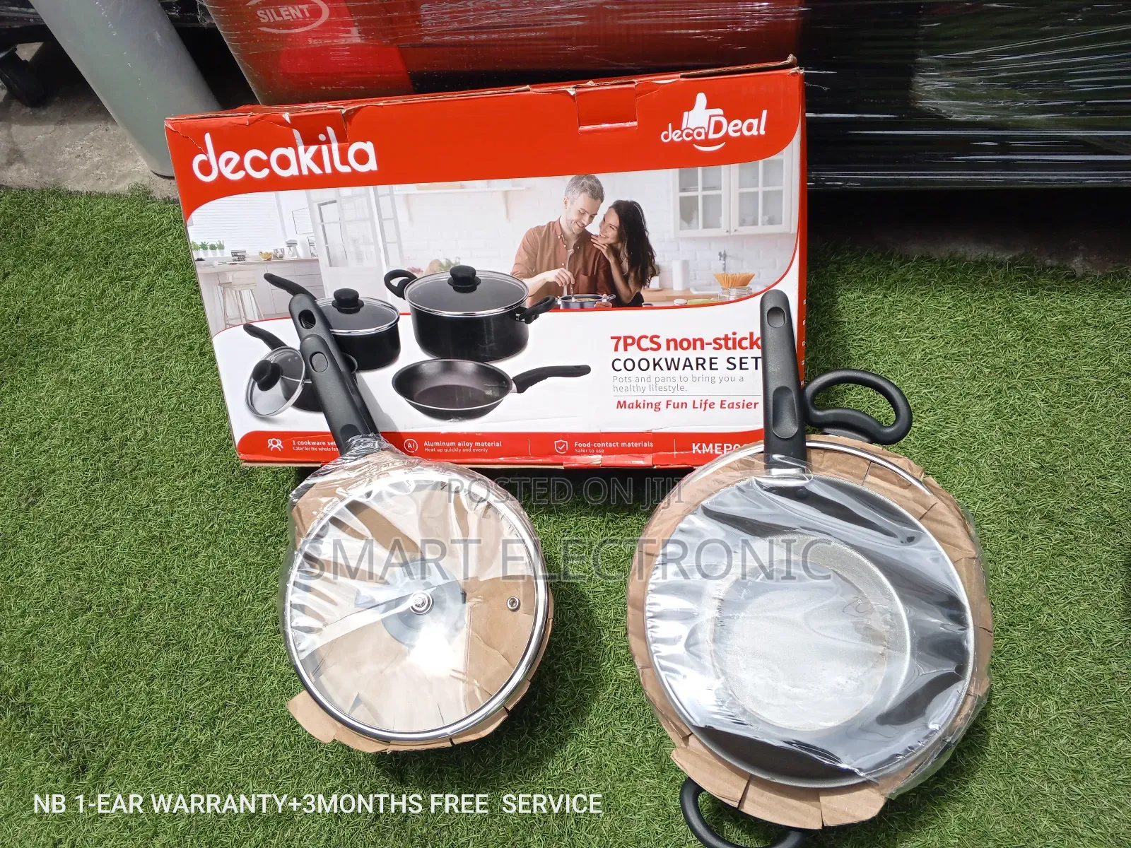 Original Cookware Set 7pcs Non-Stick Decakila Cookware Set