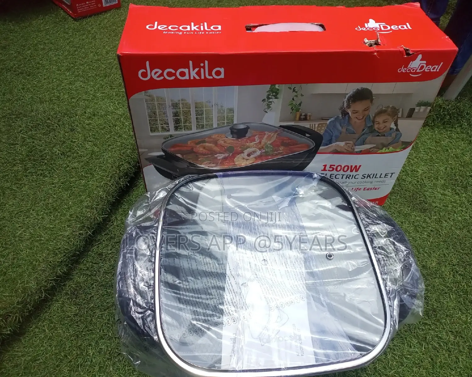 1500watts Electric Skillet Decakila Electric Skillet 1500w.