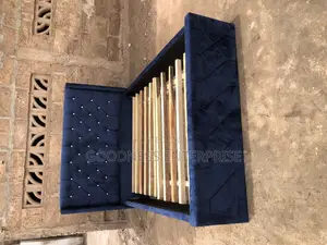 Blue Fabric 60/80 Bed Frame