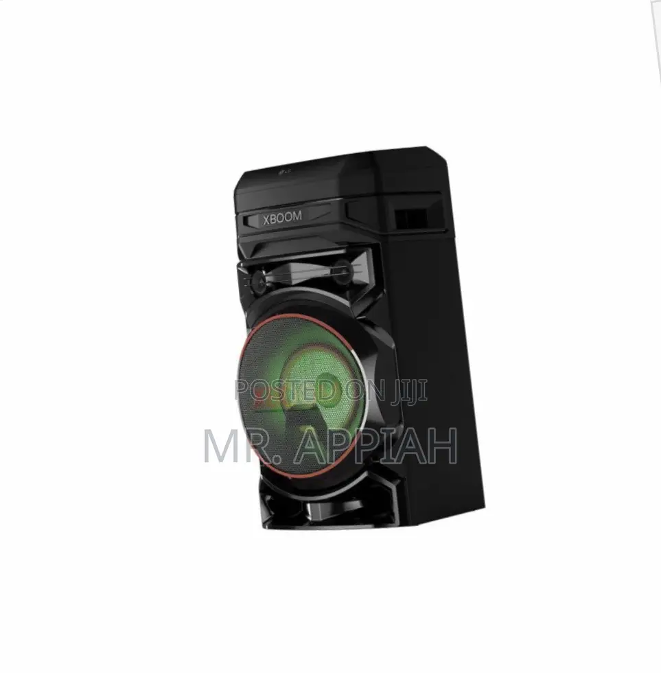 Sleek LG RNC5 Multi Color Lighting Party Speaker,Black