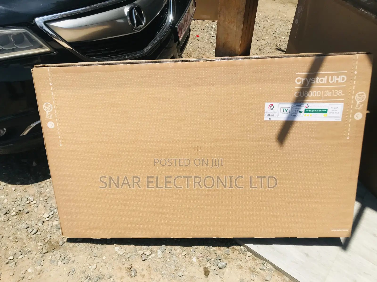 Clear Samsung 55” Cu8000 Class Crystal Uhd Cu8000 in Accra Metropolitan