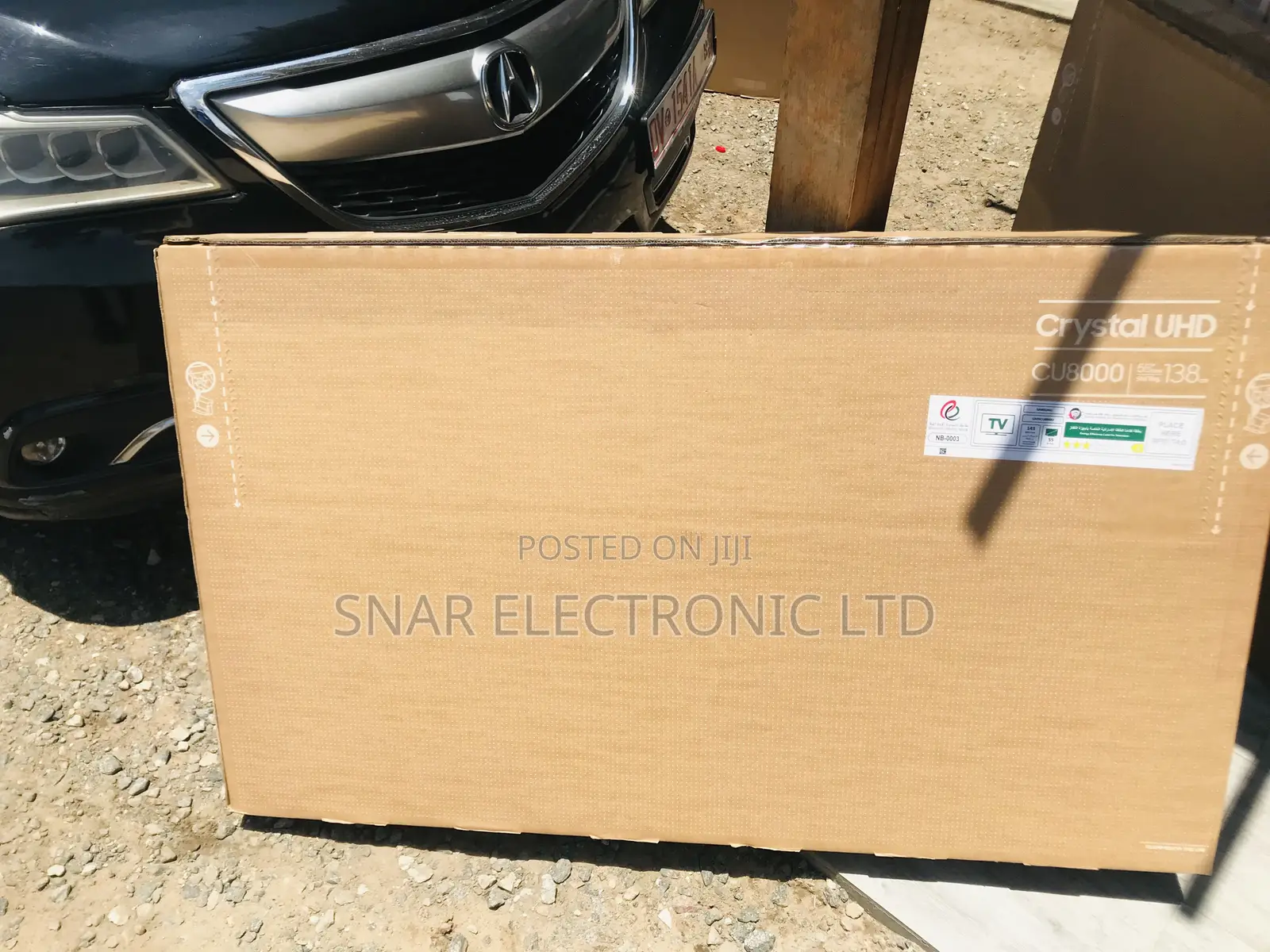 Clear Samsung 55” Cu8000 Class Crystal Uhd Cu8000 in Accra Metropolitan