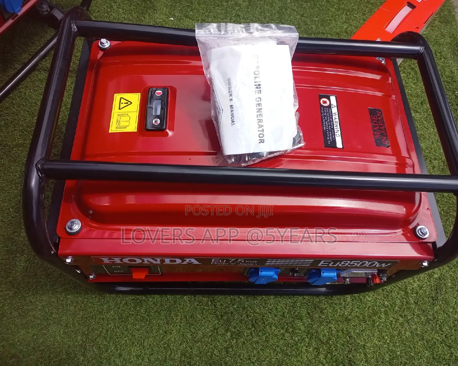 Available 7.5kva Honda Generator Generator Petrol Used.