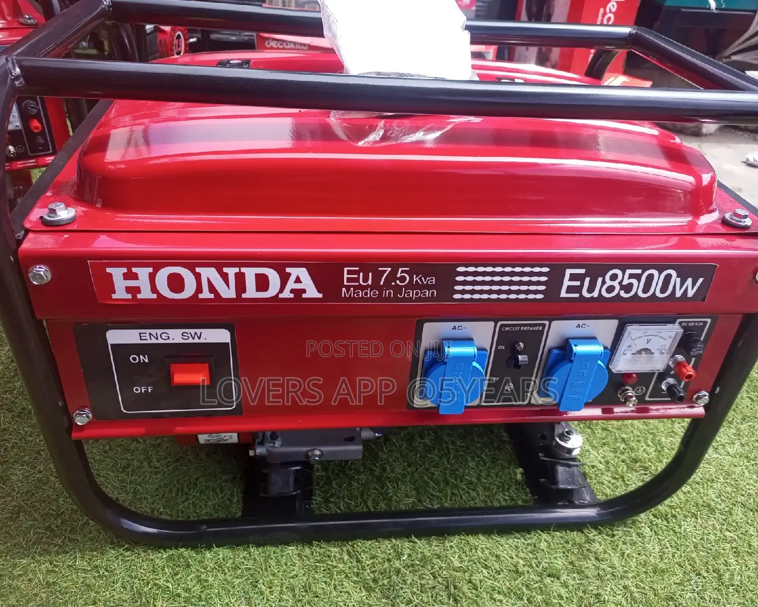Petrol Used Generator Generator 7.5kva Japan Made Generators