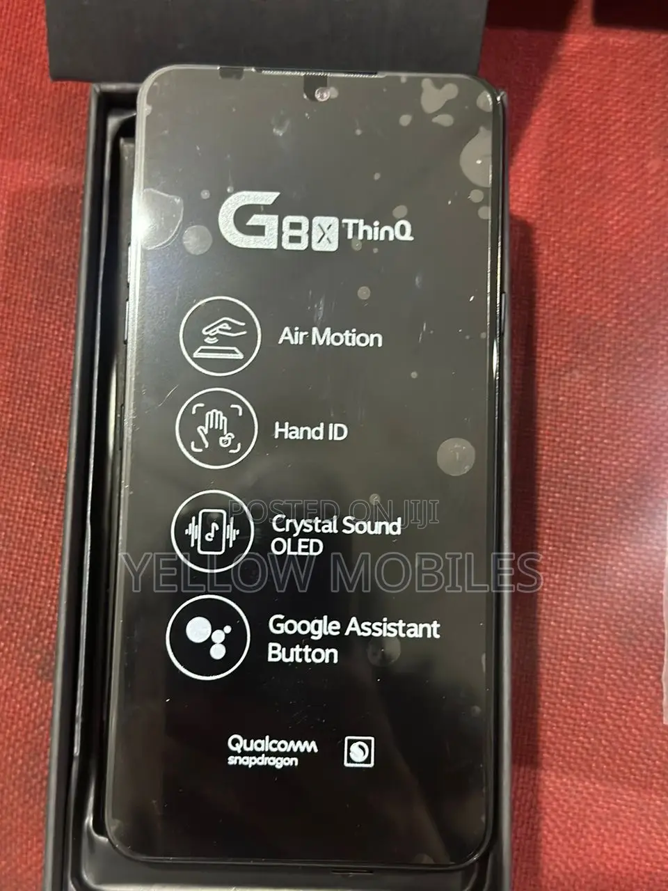 New LG G8X Thinq 128 GB Black