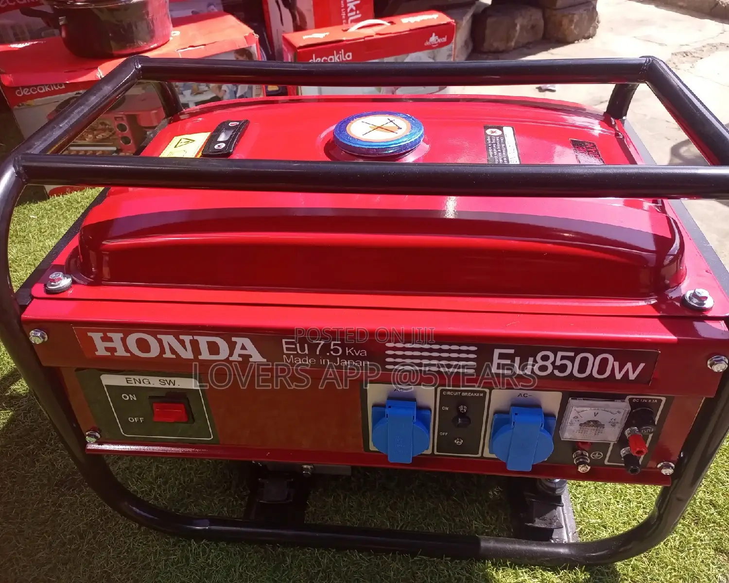 Comfortable Japan Made Honda Generator Generator 7.5kva8500w