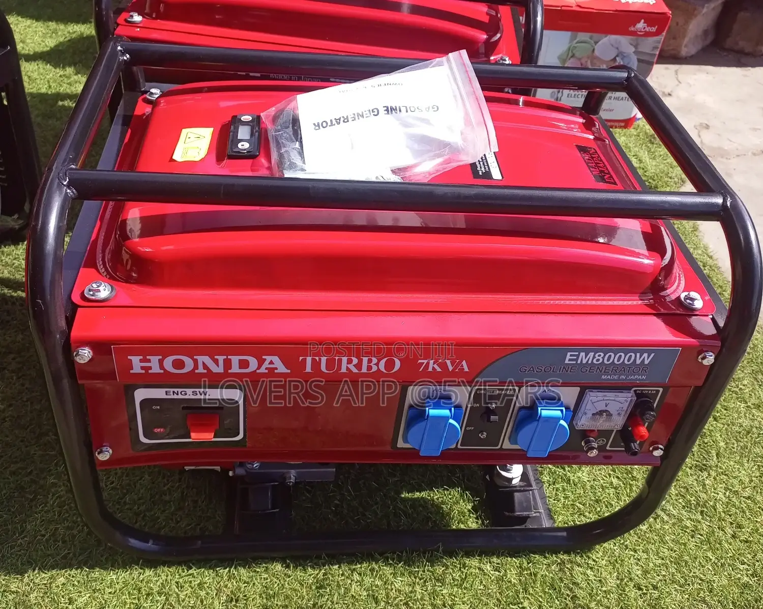 Gasoline 7.0kva 8000watts Generator Generator Japan Made.