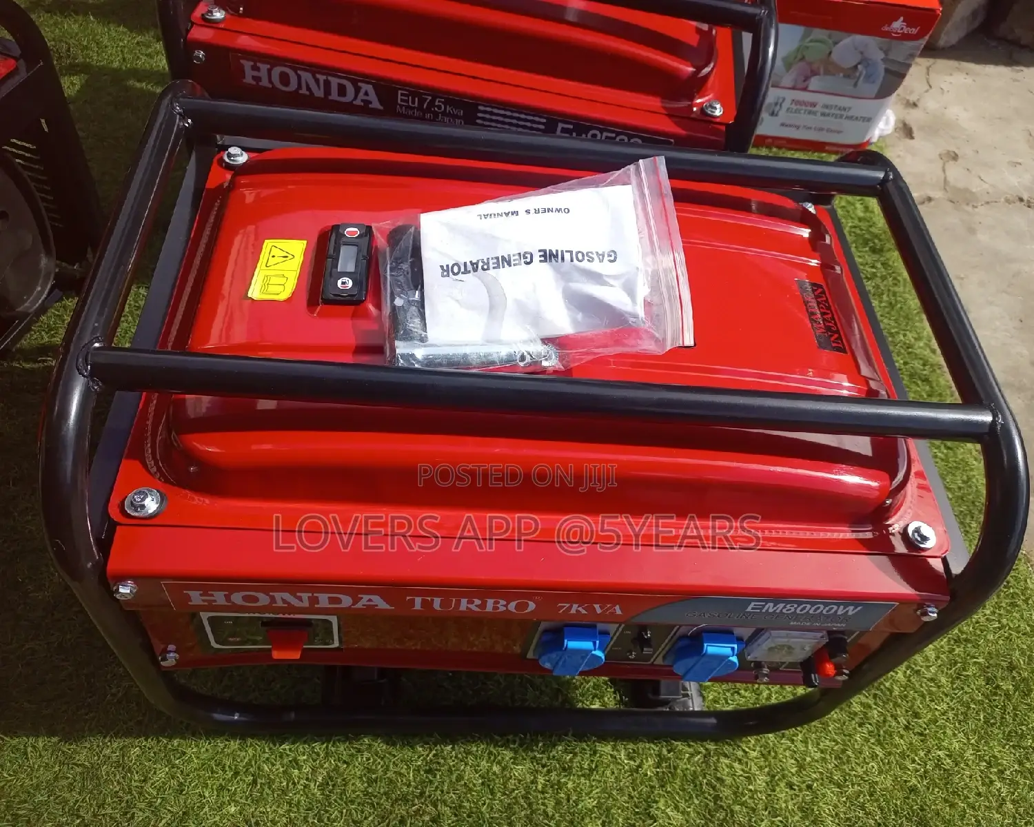 Generator Generator Honda 7.0kva Pull Start 8000watts.