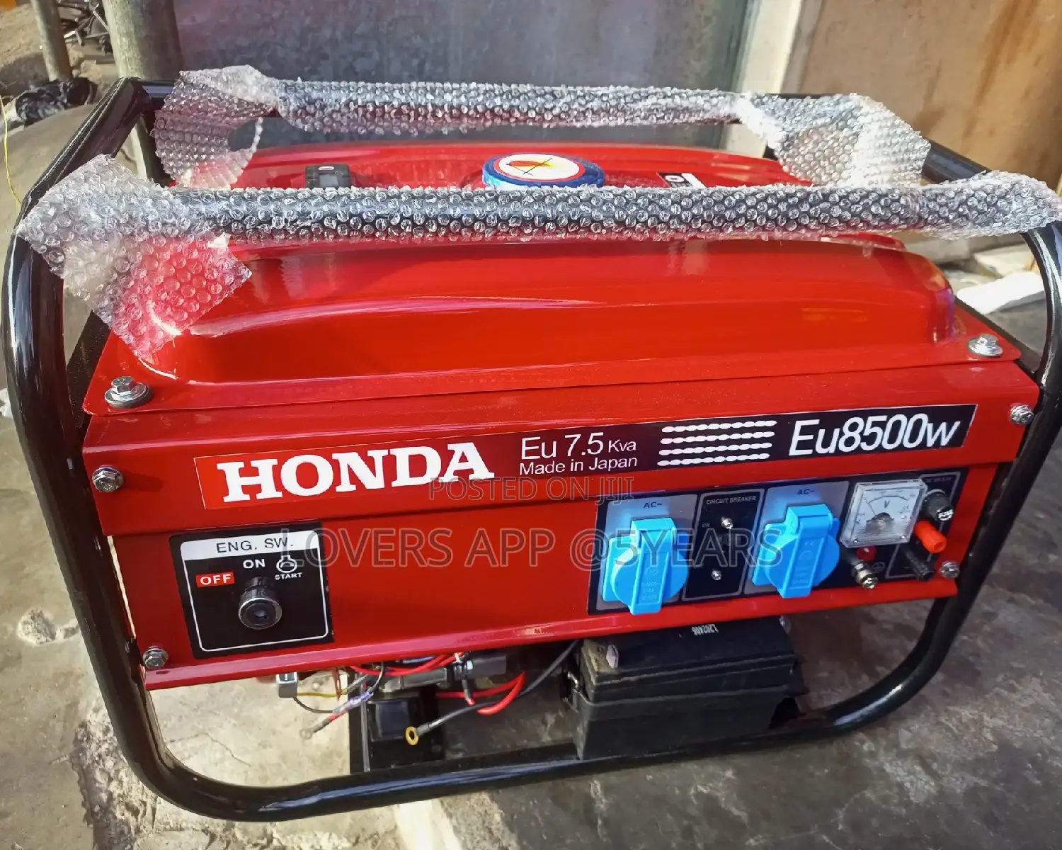 Honda Japan Made 7.5kva Generator Keystart Generator Quality