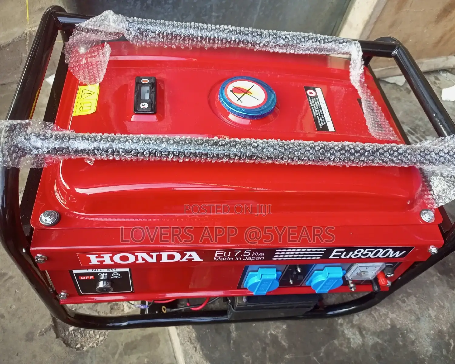 Super Strong Honda Generator Keystart Japan Made 7.5kva8500w