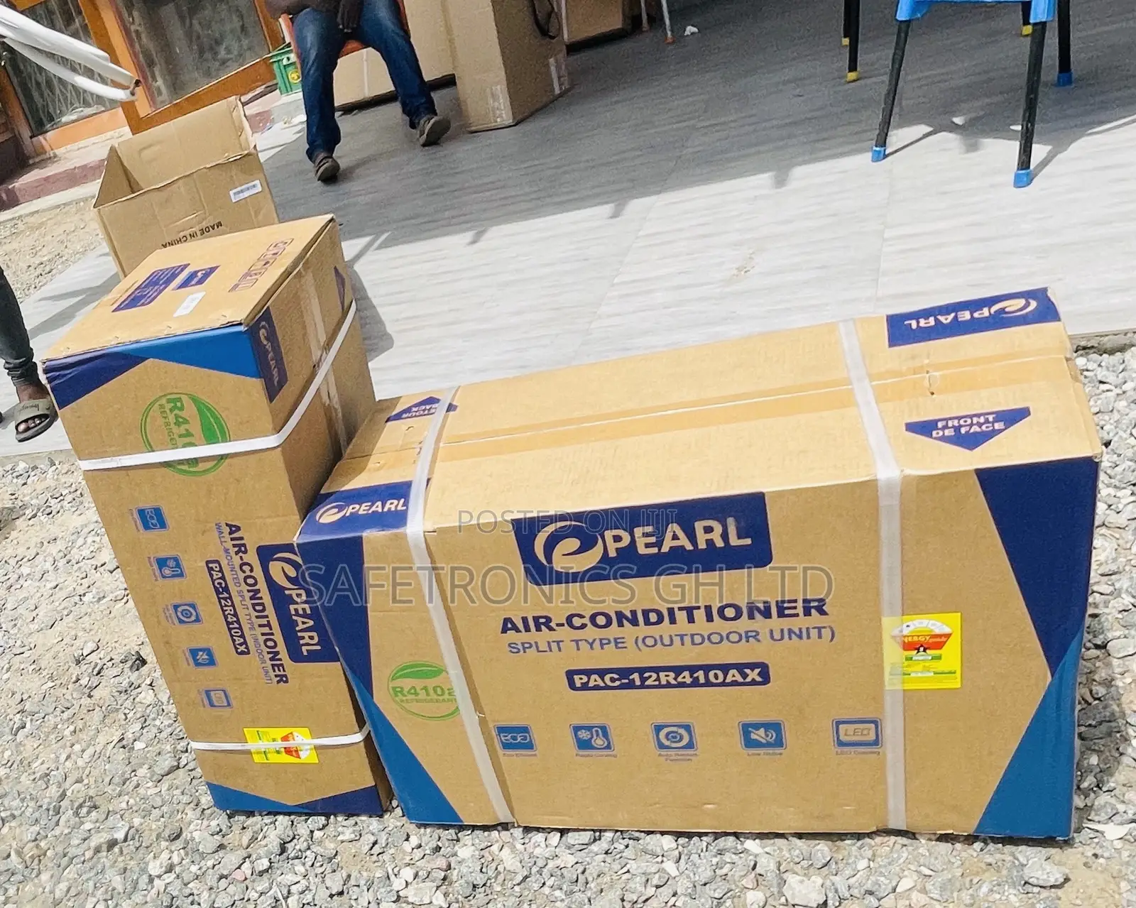 Shop Efficient Split Type R410 Gas Pearl 2.5hp AC