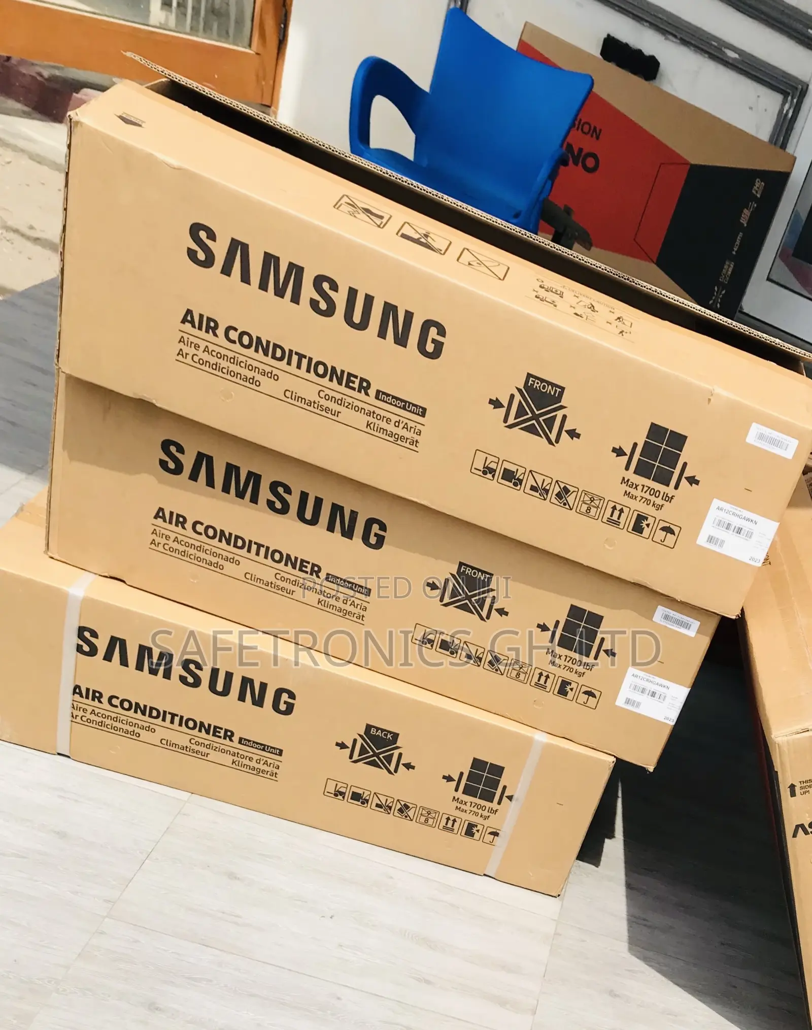  Antirust 1.5hp Split R410 Gas Type Samsung AC